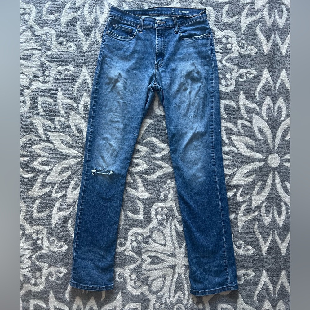 Size 32 x 34 George Straight Leg Denim Jeans